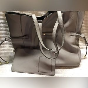 Tutilo New York Tote Gray Large Size purse